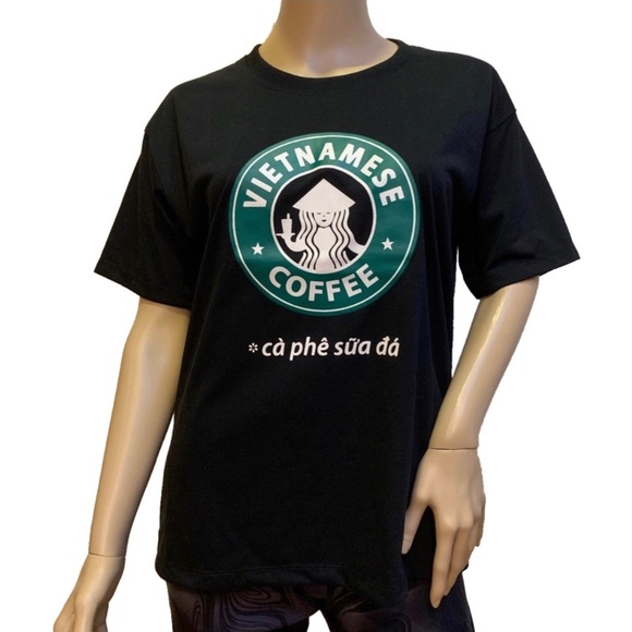 Tops - Vietnamese coffee T-shirt size M